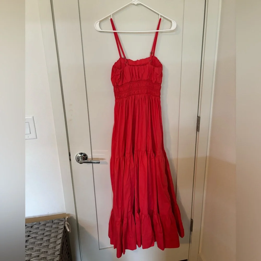 Abercrombie & Fitch, Coral Maxi Dress, Size Small